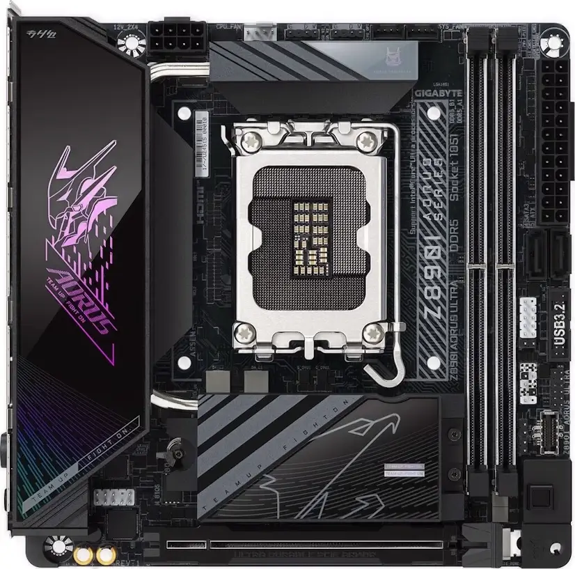 Montaje Placa Base Gigabyte Z890I AORUS ULTRA Gaming PC Salamanca